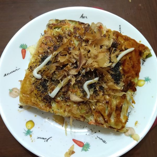 大阪燒 : Ench Lu一起做