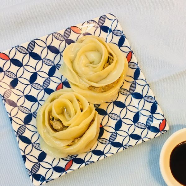 玫瑰煎餃(韭菜豬肉口味):楊彥利 一起做