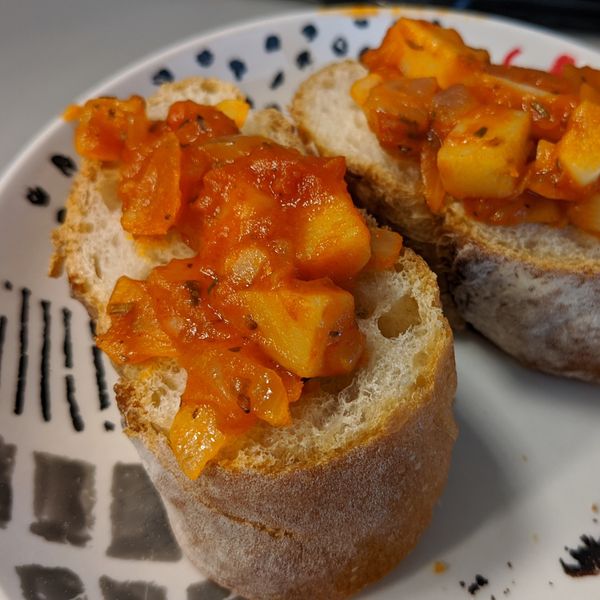 馬鈴薯義麵沾醬麵包CLASSICO義麵醬 : Amanda Hsu一起做