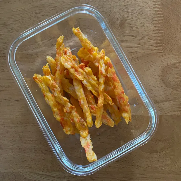 (寶寶點心)紅蘿蔔地瓜米薯條:Susu 一起做