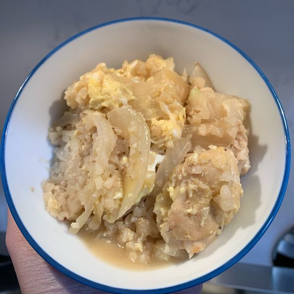 減醣版❤️親子燒❤️：Bing 一起做