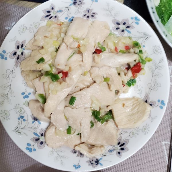 椒香鹽蔥雞 : 夏雨甜一起做