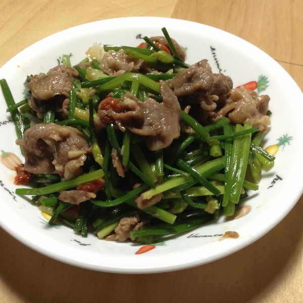 《Peggy廚房》枸杞韭菜炒羊肉 : 吳家嘉一起做