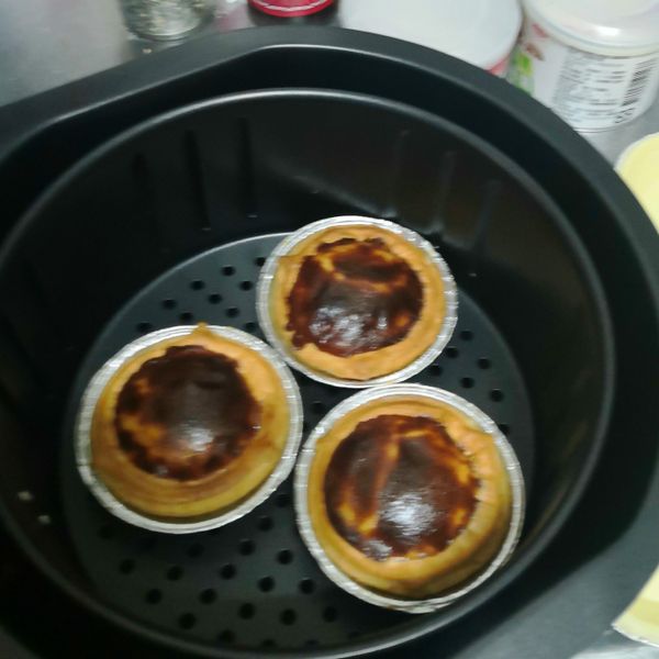 氣炸鍋-葡式蛋塔：程程 一起做