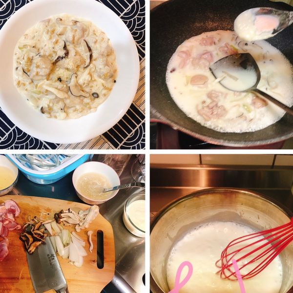 簡易白醬（無鮮奶油）：李妙慧 一起做