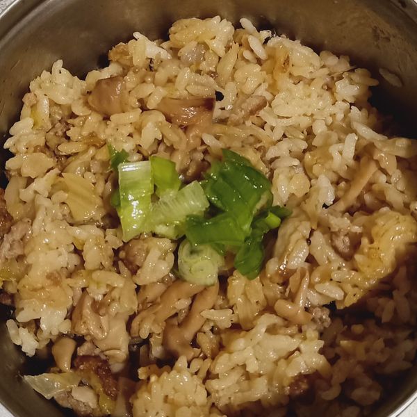 蒜香菇菇雞肉炊飯【好菇道營養料理】 : 張峻瑋一起做
