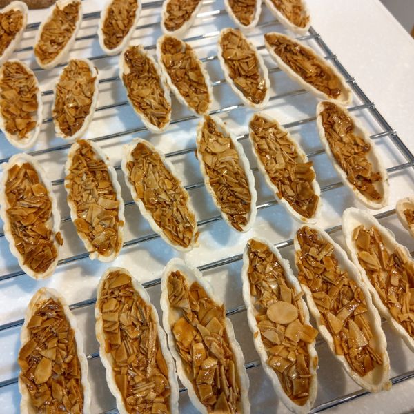 法式焦糖蜂蜜杏仁船🍯 : N一起做