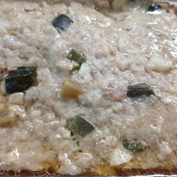 瓜仔蒸肉。電鍋料理：+0 一起做