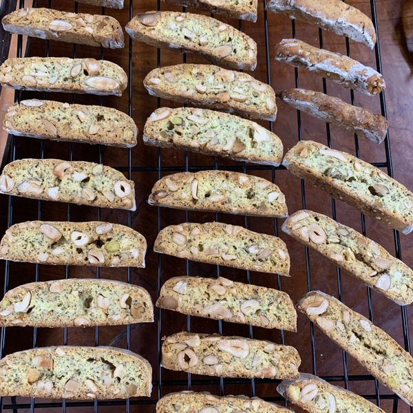 Biscotti義大利杏仁脆餅 : 黃馨葶一起做