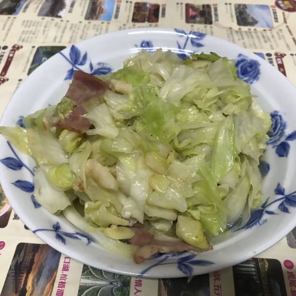 培根炒高麗菜 : 小秀一起做