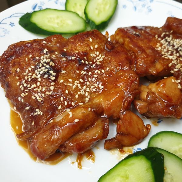 照燒雞腿排：Ya Wen Chang 一起做