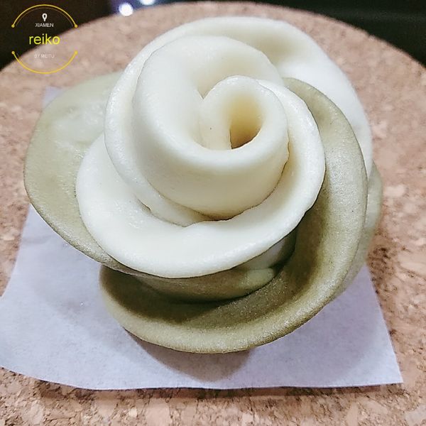 黑糖雙色玫瑰饅頭 (電鍋版) : 張瓊玲一起做