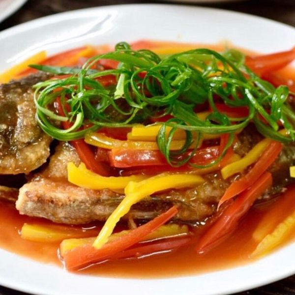 甜椒糖醋魚 : 洪惠一起做