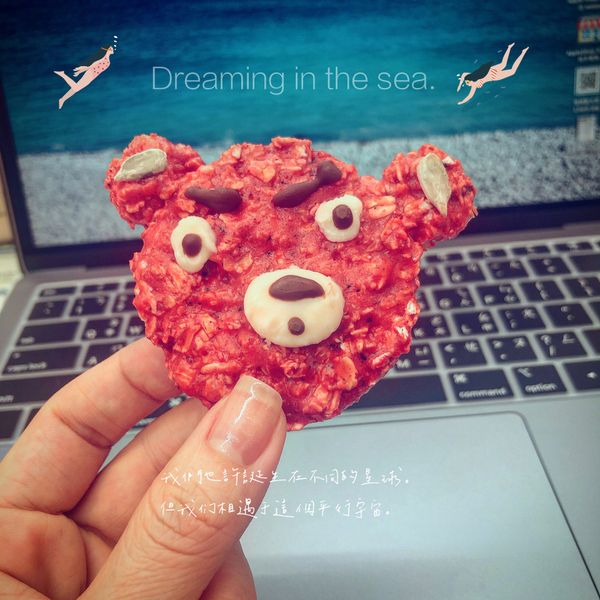 熊抱哥燕麥餅乾 : Peipei Pei一起做