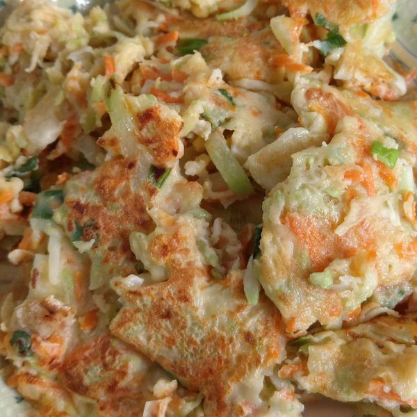 瓠瓜煎餅：簡麗凰 一起做