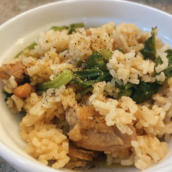 三杯雞炊飯:BBJanet 一起做