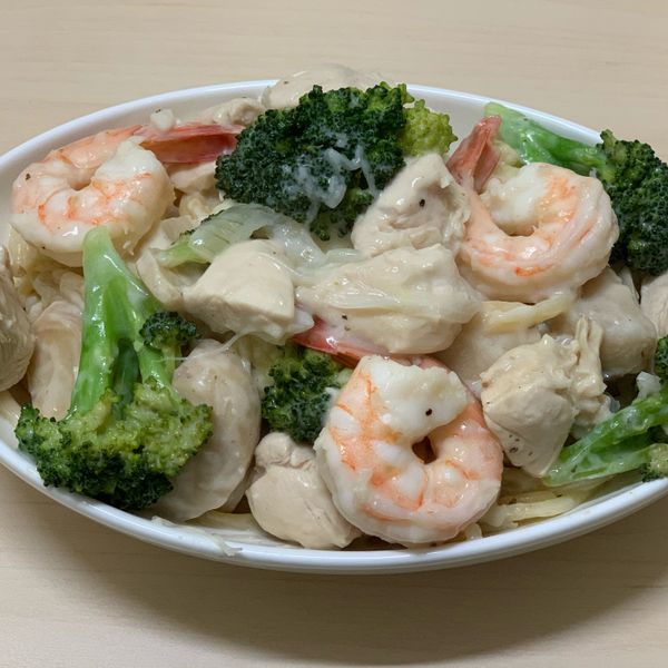 白醬雞胸肉義大利麵：古秀敏 一起做