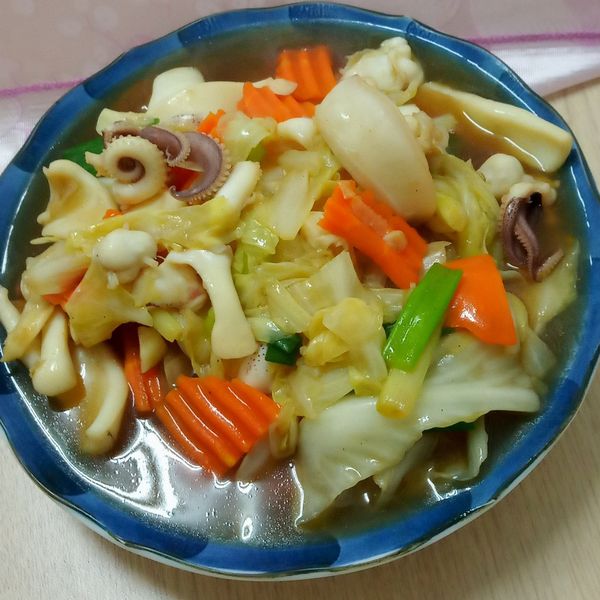 生炒花枝羹 : 尤甄甄一起做