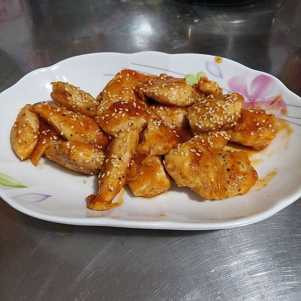 秒殺料理：糖醋鮮嫩雞胸肉 : nina一起做
