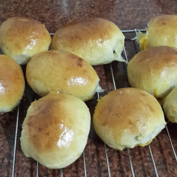 ♥我的手作料理♥ 湯種紅豆麵包：小蛋 一起做