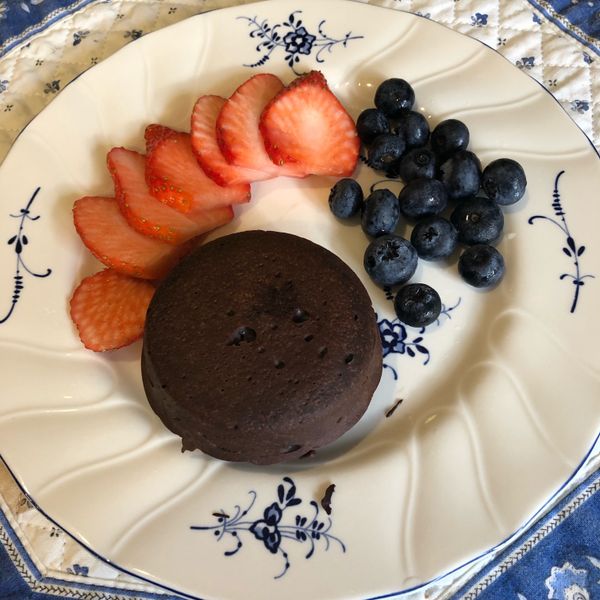 熔岩巧克力蛋糕：鐵肉 一起做