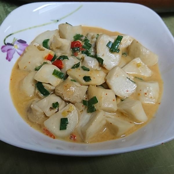 腐乳杏鮑菇 : 柯柯麗一起做