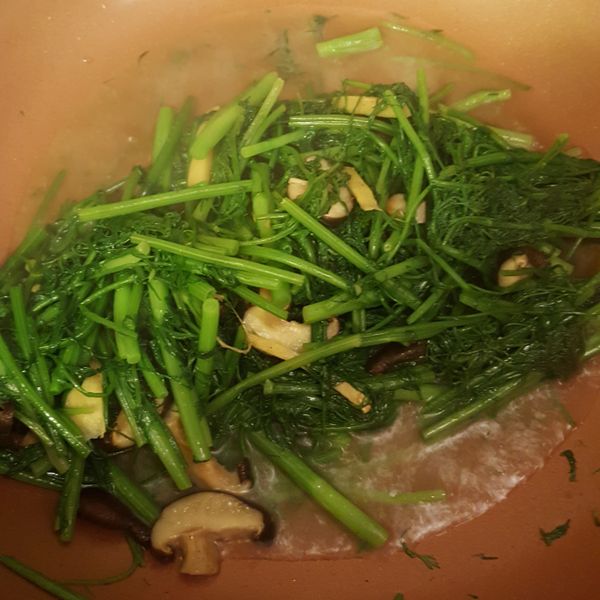 清炒茴香菜 : Archy Hsu一起做