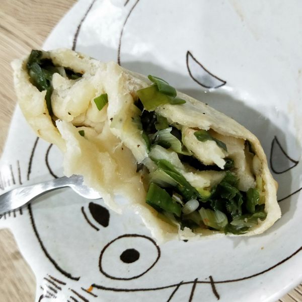 蔥油餅:布丁媽 一起做