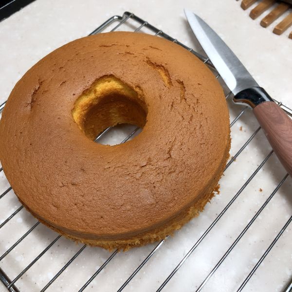 超綿密『蜂蜜蛋糕』只需要六種材料 : 鍾傻牛一起做