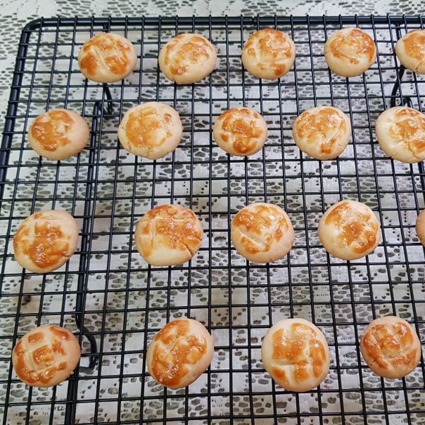 3樣食材-迷你菠蘿煉乳餅乾 : yaya710918一起做