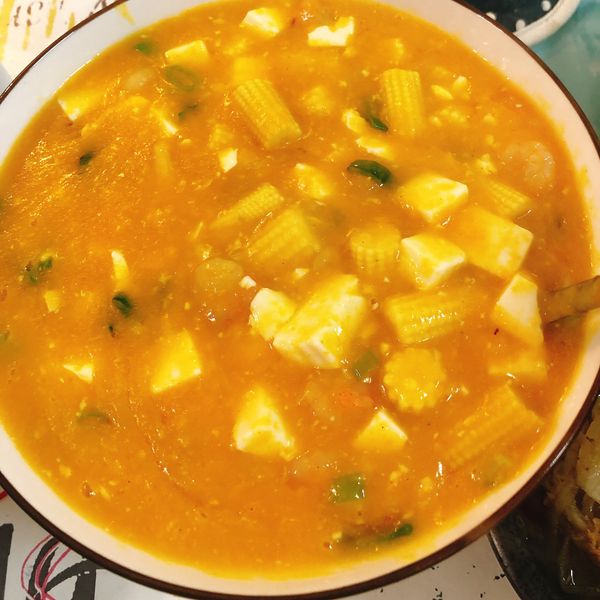 蟹黃豆腐煲：曾欣怡 一起做