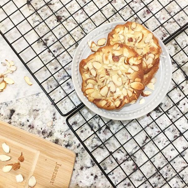 杏仁脆片：白桃 一起做