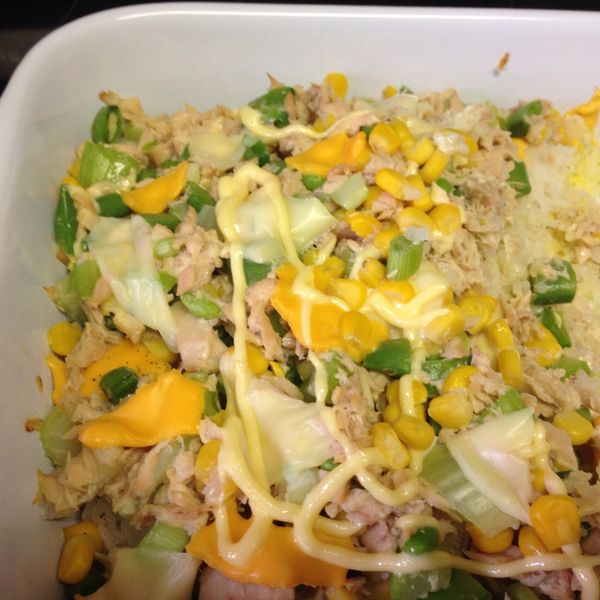 芝司樂-起司香蔥鮪魚飯 : Jenny一起做