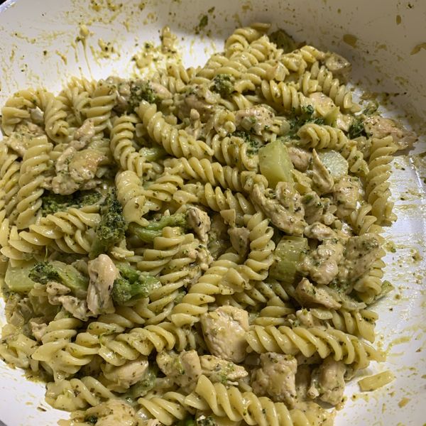 青醬雞肉義大利麵 : 林小潔一起做