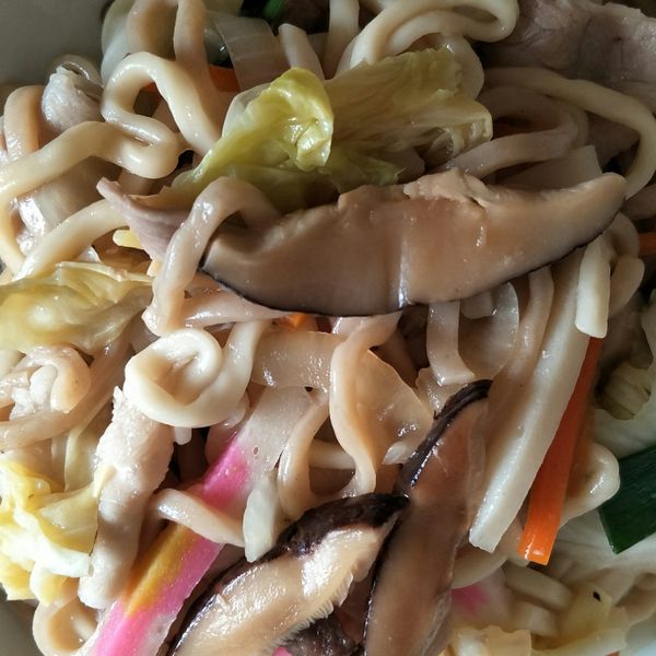 什錦炒烏龍麵 : 蔓一起做