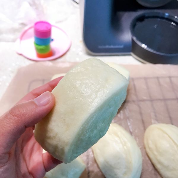 鮮奶饅頭 : 小V一起做