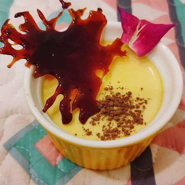 圓周率焦糖布丁 : 劉佳文一起做