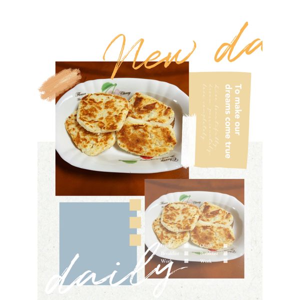 自製薯餅 : Yuti一起做