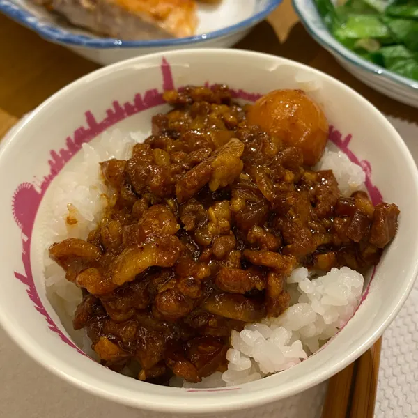 家香滷肉飯:Sandy 一起做