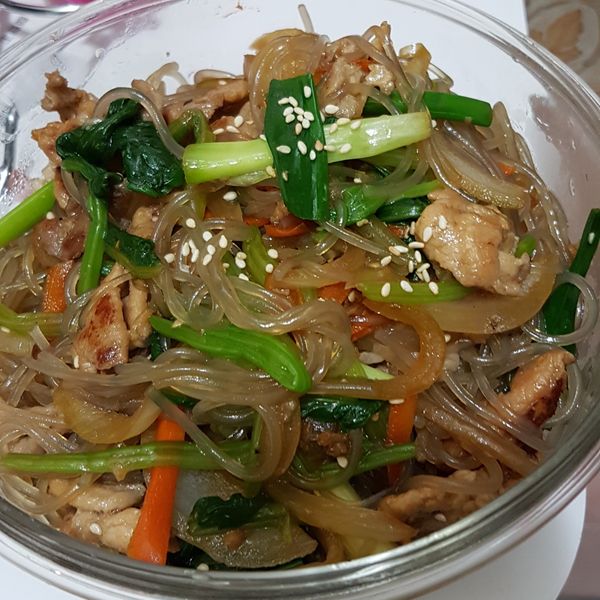 韓式拌冬粉 : Beer Lin一起做