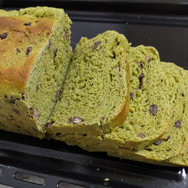 抹茶紅豆吐司🍞【烤箱料理】：阮綿綿 一起做