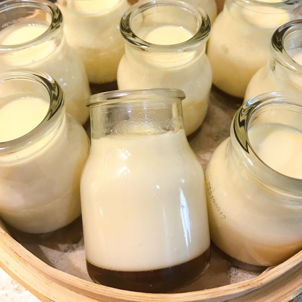 焦糖烤布丁🍮 : 小V一起做