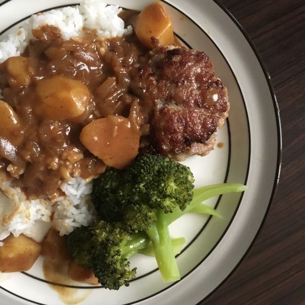 豬肉漢堡排：Abby Li 一起做