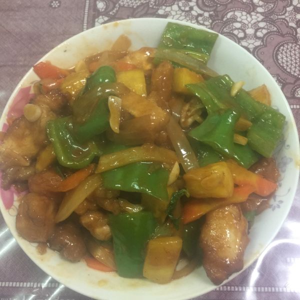 鳳梨糖醋雞肉 : 劉子嘉一起做