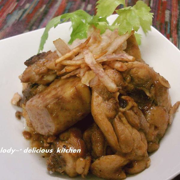 《東西吃了沒-名廚到你家》茶油芋香香草雞 : Melody玩味生活札記一起做