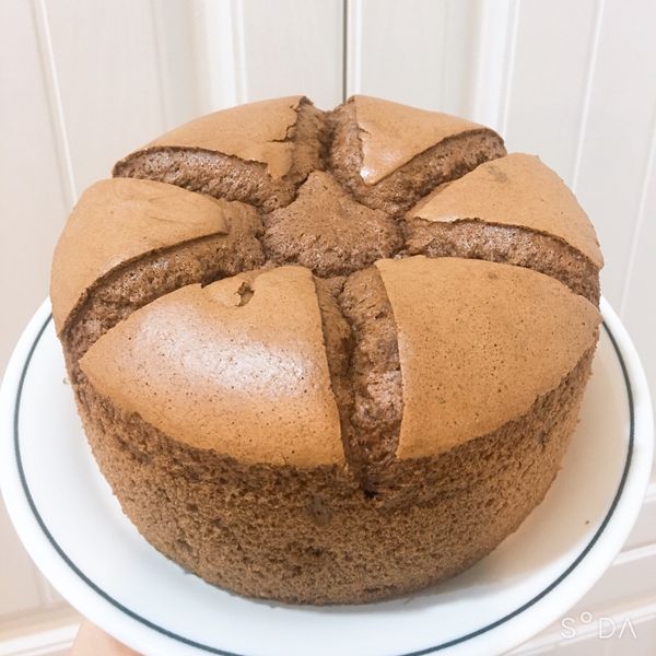 原味、可可、抹茶戚風蛋糕（6吋） : Tina Lin一起做