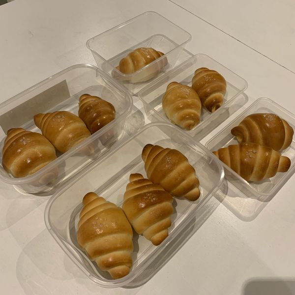 👩‍🍳鹽可頌～嘉禾牌麵粉品牌合作 : Julie Wu一起做