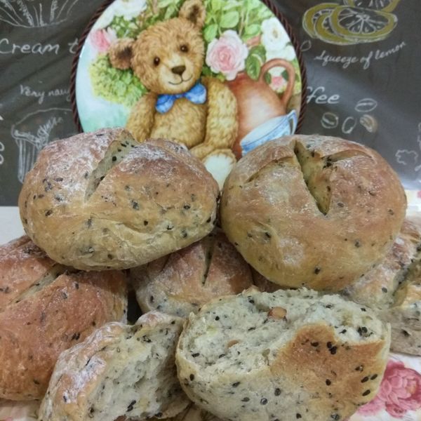 歐式圓麵包(免揉):蔓青 一起做