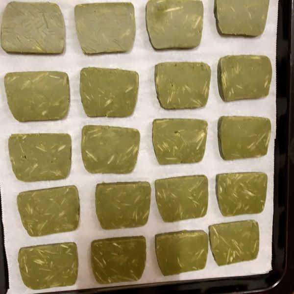 🌹抹茶餅乾&抹茶杏仁餅乾🌹：秀玲 陳 一起做