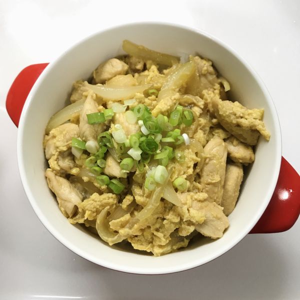 親子丼飯（10分鐘料理） : sophia一起做